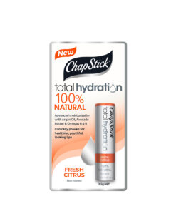 ChapStick トータルハイドレーション クリアーリップクリーム フレッシュシトラス 3.5g